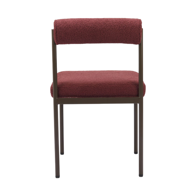 Mellow Burgundy Dining Chair