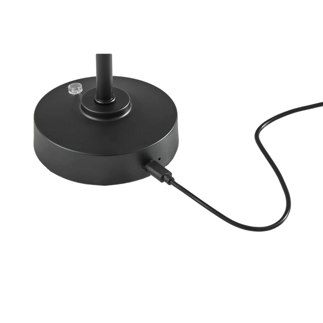 Volta Black Led Cordless Table Lamp