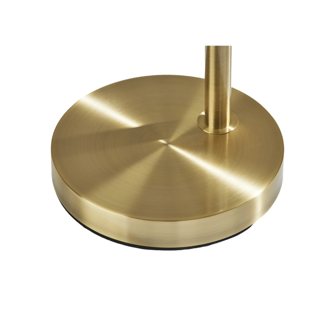 Vista Brass Arc Floor Lamp
