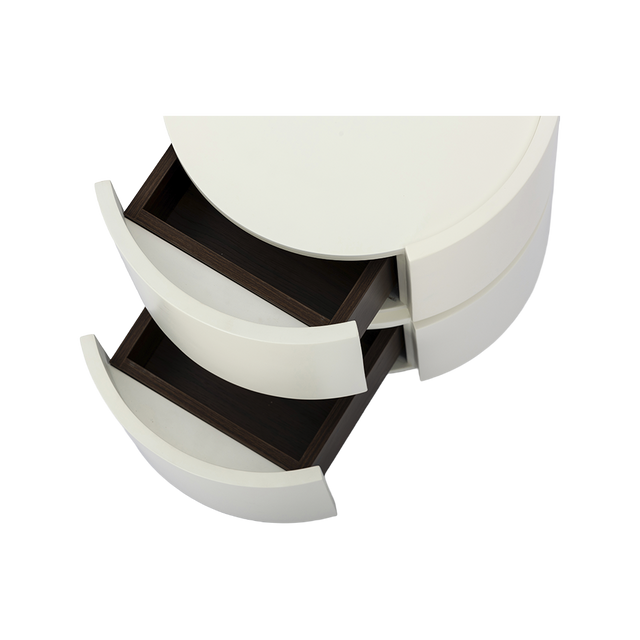 Alba Side Table Cream
