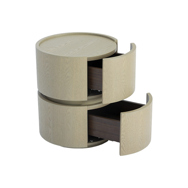Alba Side Table White Ash Wood