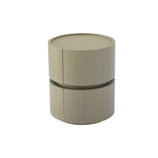 Alba Side Table White Ash Wood