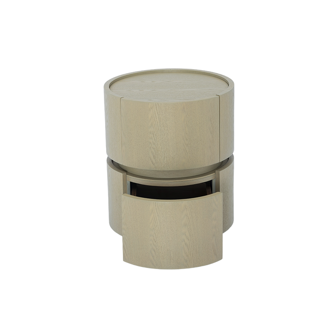 Alba Side Table White Ash Wood