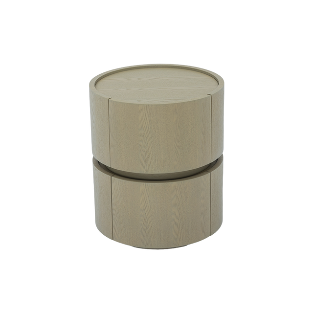 Alba Side Table White Ash Wood
