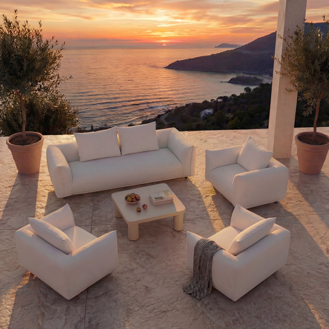 Alma Outdoor 3 Seater Sofa