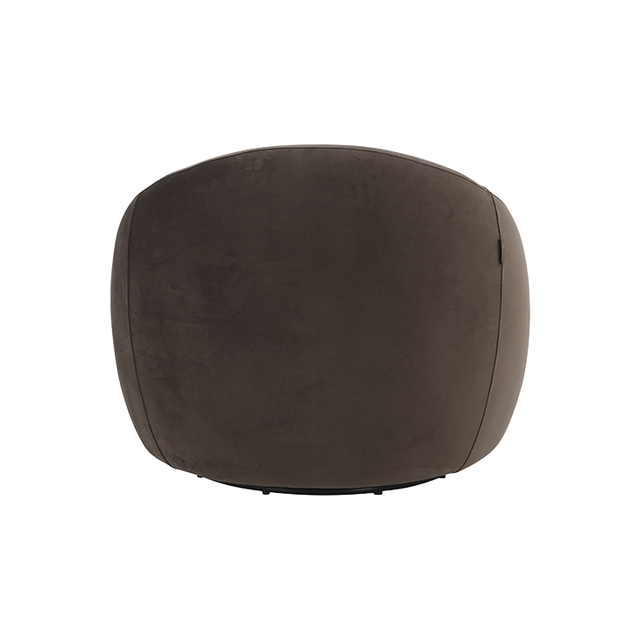 Amarys Lounge Chair Dark Brown