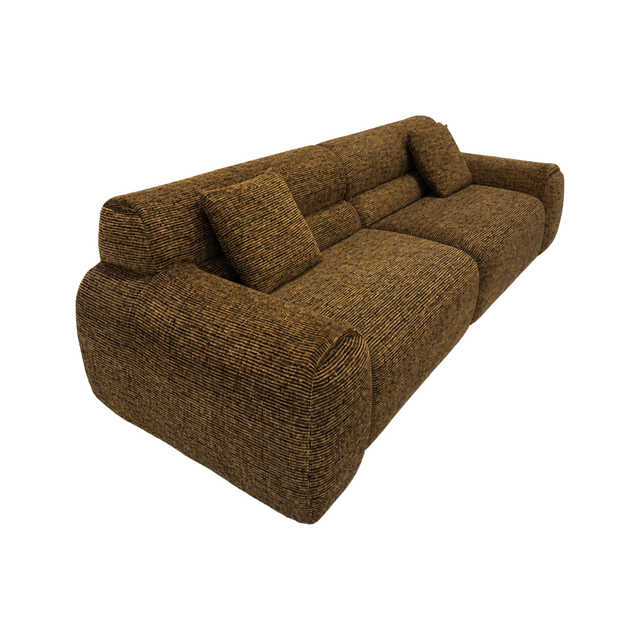 Artemis 4 Seater Sofa Cognac