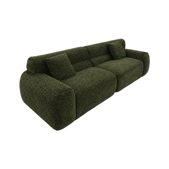 Artemis 4 Seater Sofa Green