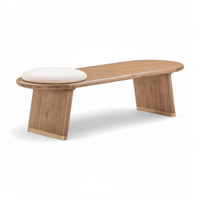 Orion Acacia Wood Bench