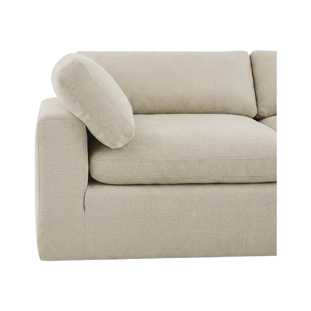 Bloom 3 Seater Sofa Beige