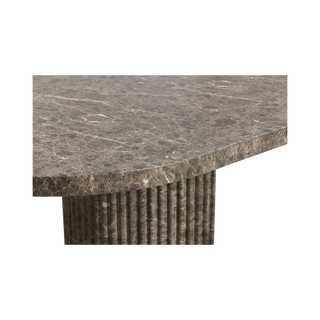 Bloom Dining Table Brown Marble