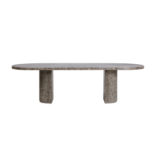 Bloom Dining Table Brown Marble