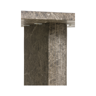 Bloom Dining Table Brown Marble