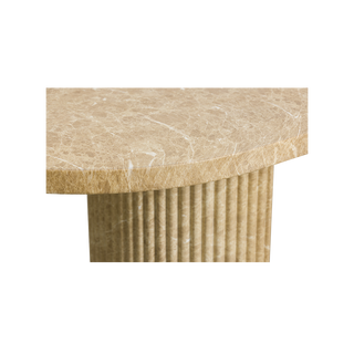 Bloom Dining Table Gold Marble