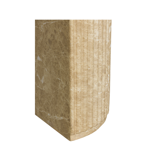 Bloom Dining Table Gold Marble