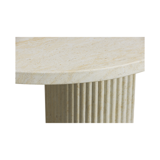Bloom Dining Table Travertine