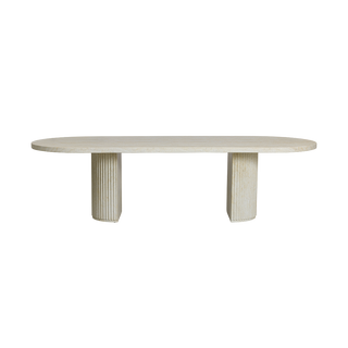 Bloom Dining Table Travertine