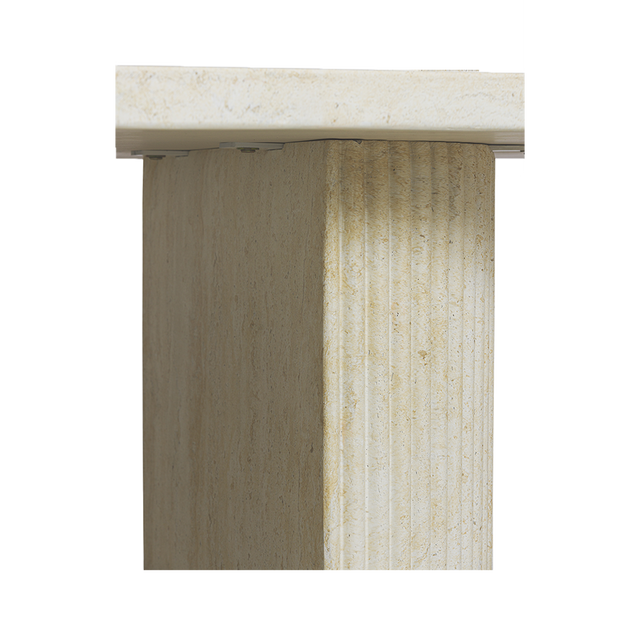 Bloom Dining Table Travertine