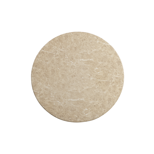 Bloom Round Dining Table Gold Marble