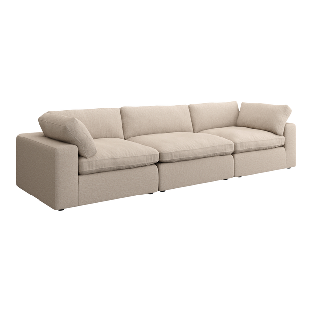 Bloom 3-Piece Modular Sofa Beige