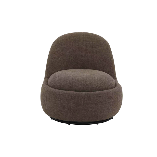 Boba Swivel Lounge Chair Brown