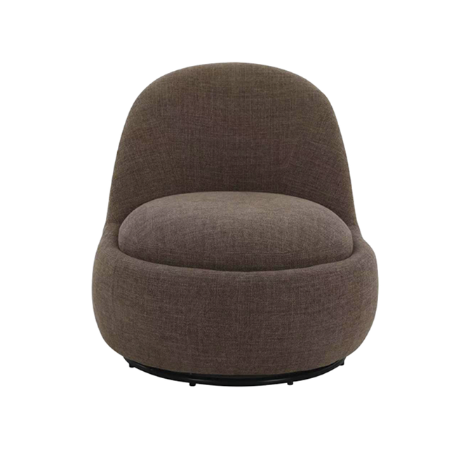 Boba Swivel Lounge Chair Brown