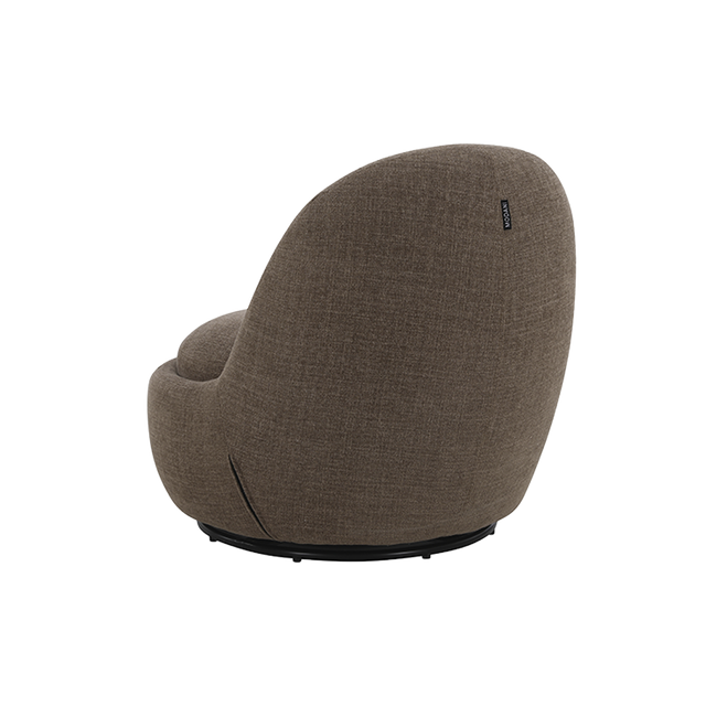 Boba Swivel Lounge Chair Brown