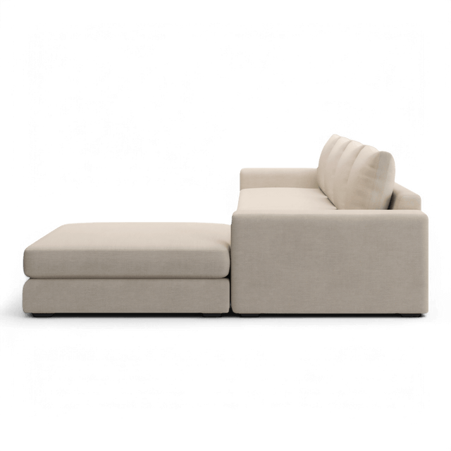 Braxton Large Sectional Sofa Cream