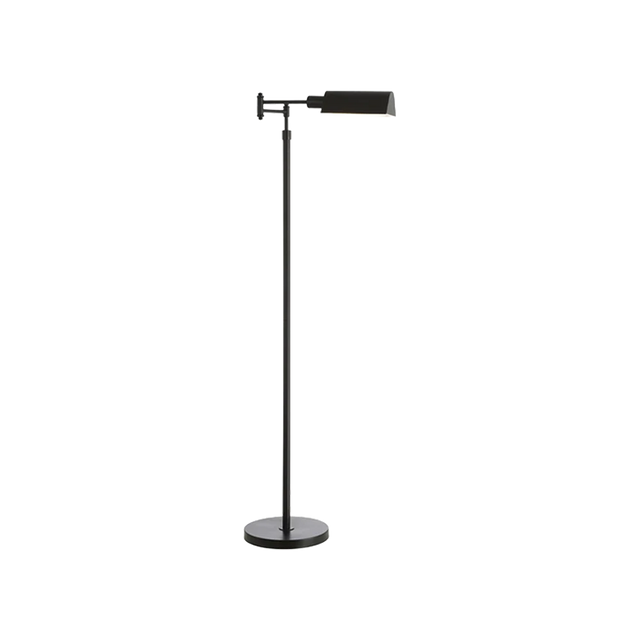 Calvus Task Floor Lamp Black