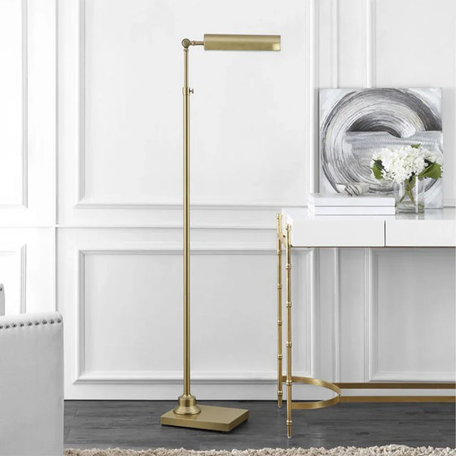 Calvus Task Floor Lamp Gold