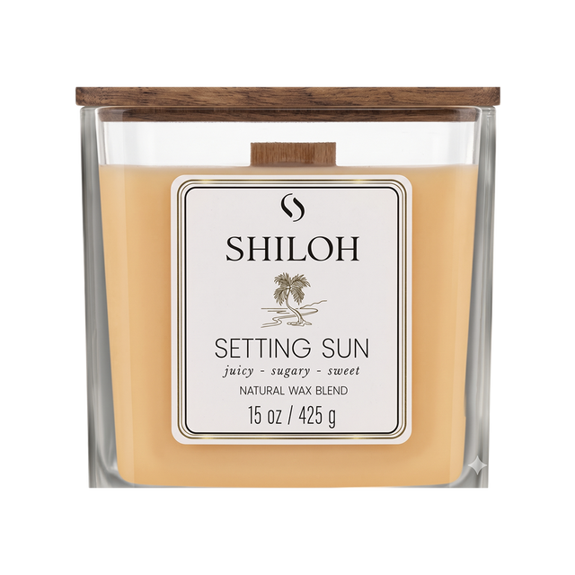 Shiloh Signature Candle Setting Sun