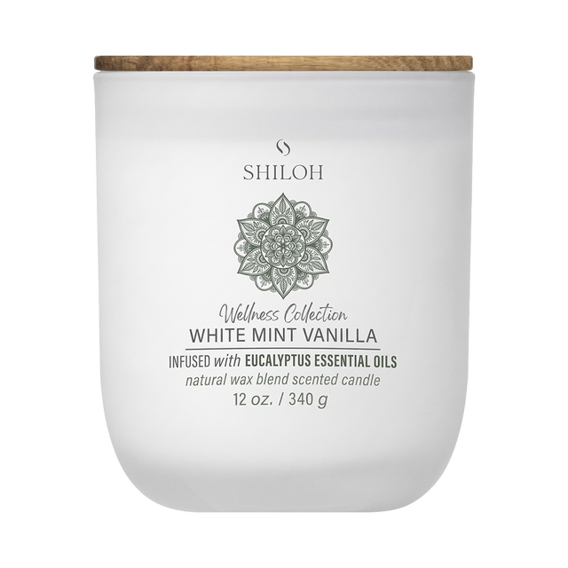 Shiloh Signature Candle White Mint Vanilla