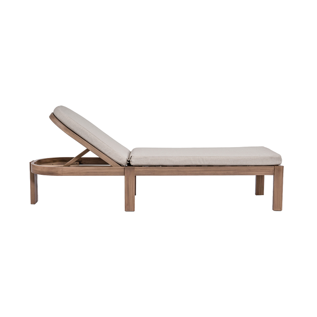 Capra Outdoor Deck Chair Beige
