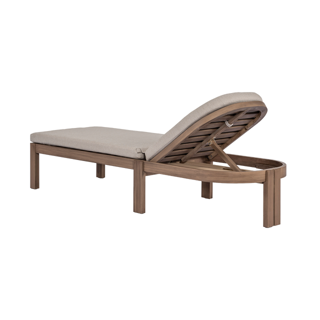 Capra Outdoor Deck Chair Beige