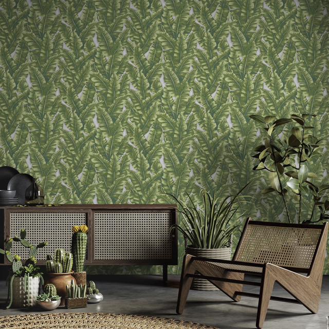Capri Wallpaper Banana Leaf