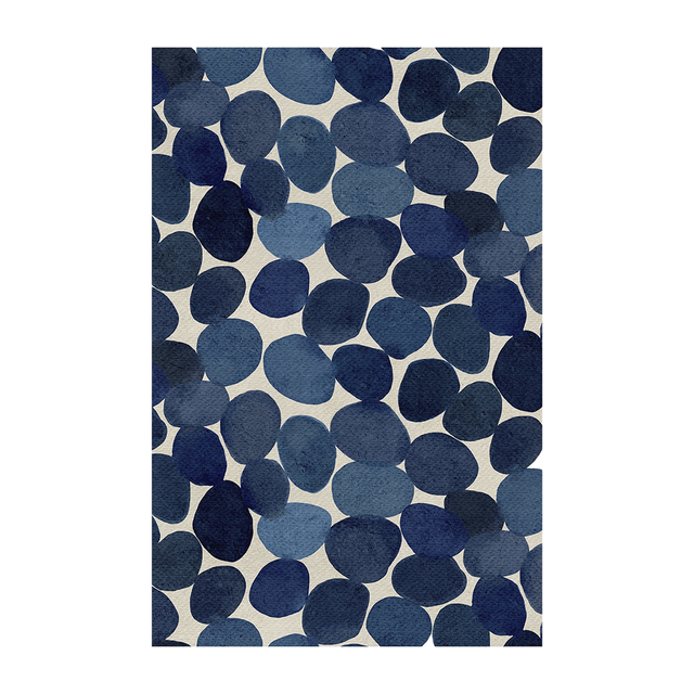Cerulean Pebble Rug (8
