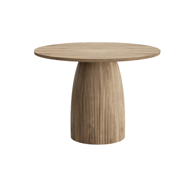 Oxford Round XS Dining Table Greige Oak