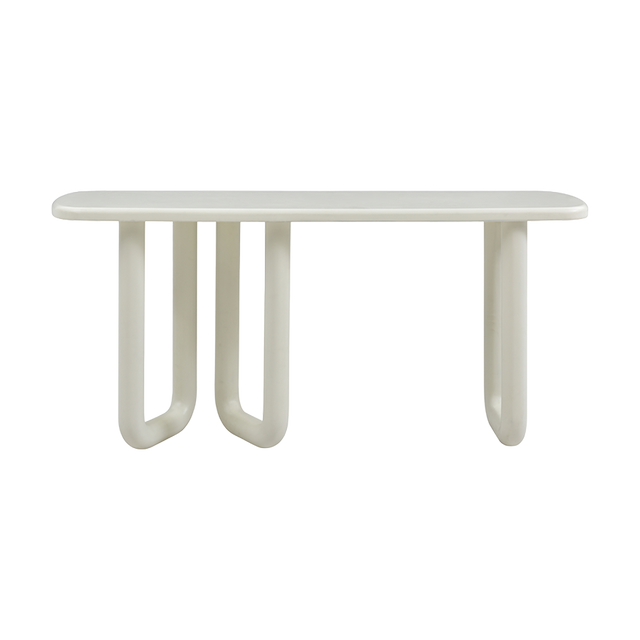 Cielo Console Alabaster