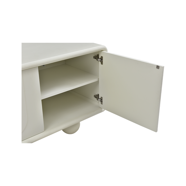 Cielo TV Stand Alabaster