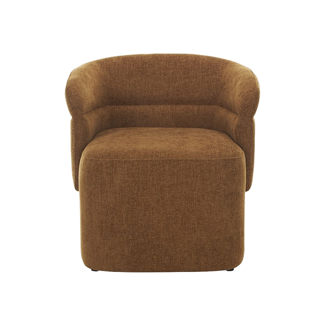 Clara Lounge Chair Warm Cognac