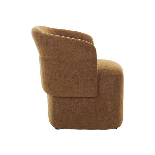 Clara Lounge Chair Warm Cognac