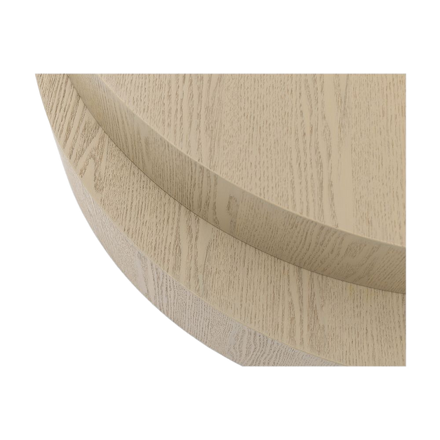 Cleo Coffee Table White Ash Wood