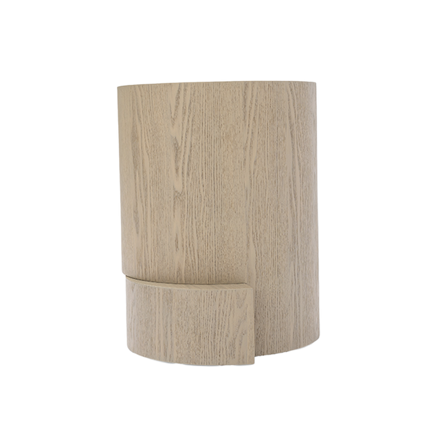 Cleo Side Table White Ash Wood