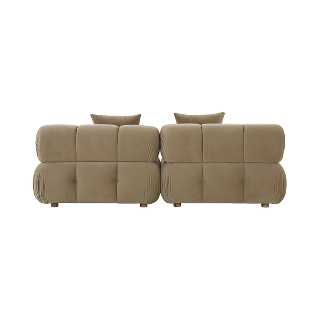Forma 2-Piece Sofa Camel Velvet