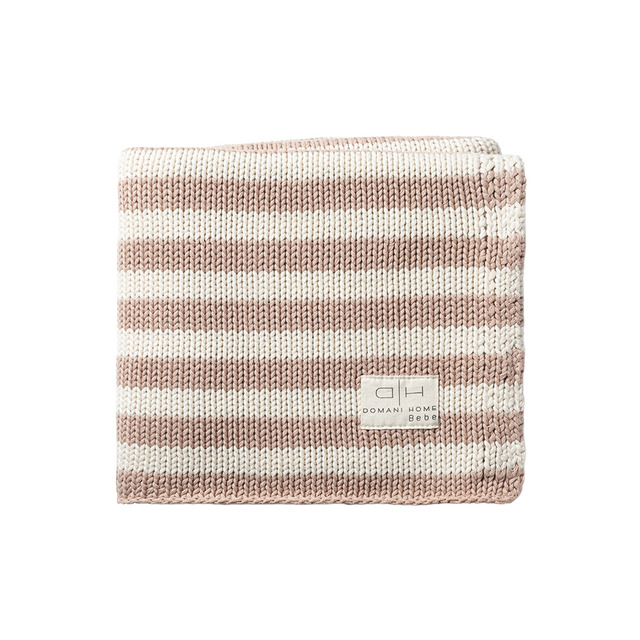 Iconic Stripe Knit Baby Blanket