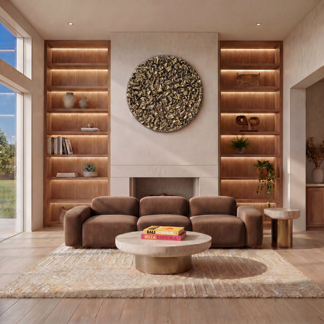 Delano Artwork Brass