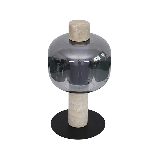 Diana Table Lamp Travertine