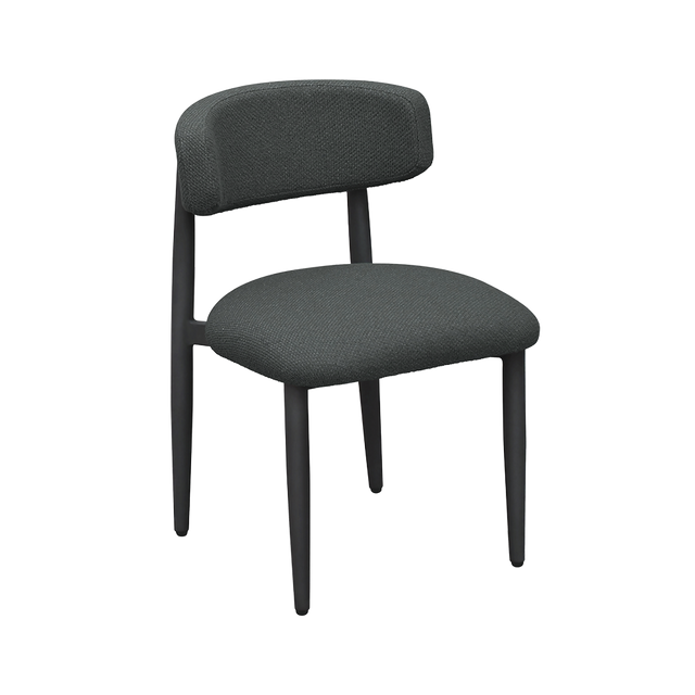 Dorine Outdoor Side Chair Black