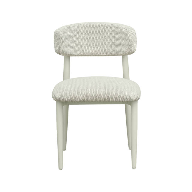 Dorine Outdoor Side Chair Cream
