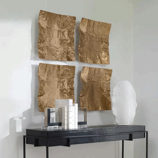 Edge Wall Decor Brass
